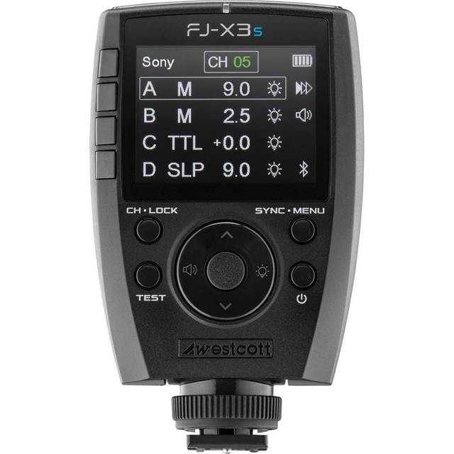 Westcott FJ-X3 S Wireless Flash Trigger with Sony Camera Mount in Black
