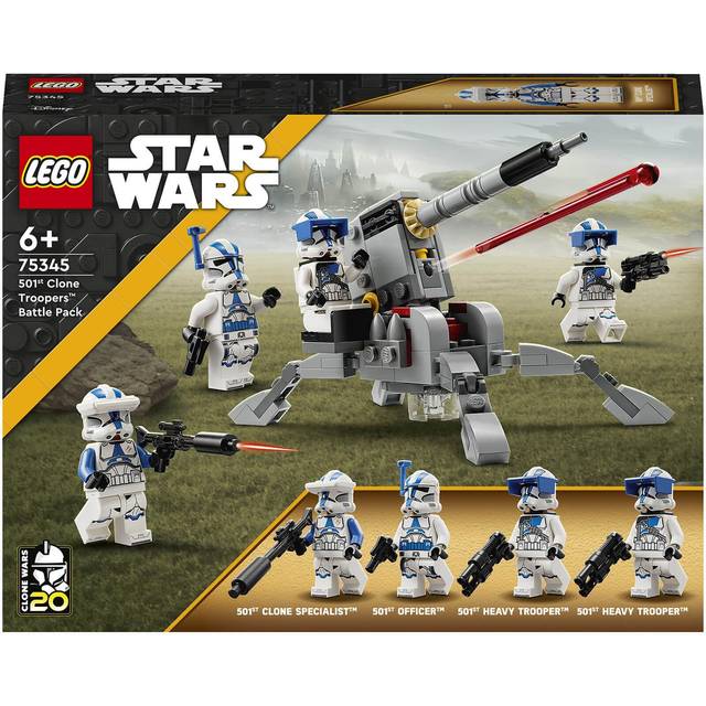 LEGO Star Wars 501st Clone Troopers Battle Pack Set 75345