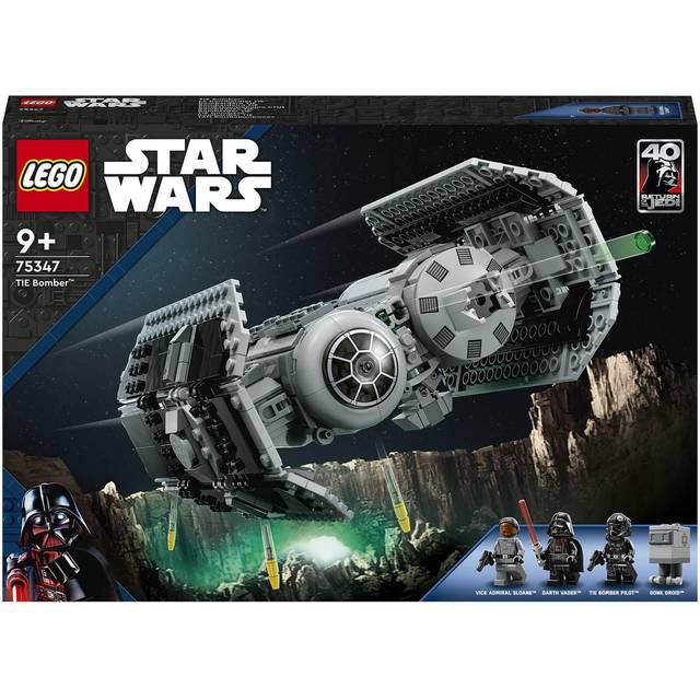LEGO Star Wars TIE Bomber Starfighter Buildable Toy 75347