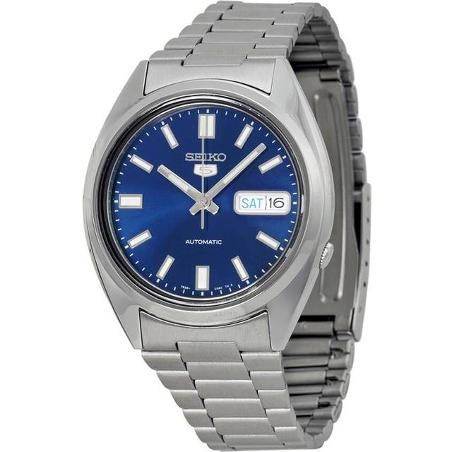 Refurbished Seiko 5 Blue Dial Automatic SNXS77K1 Men&#39;s Watch