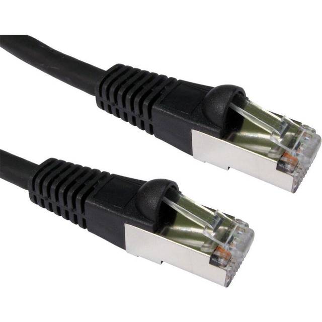 Cables Direct 10m CAT6A Patch Cable (Black)