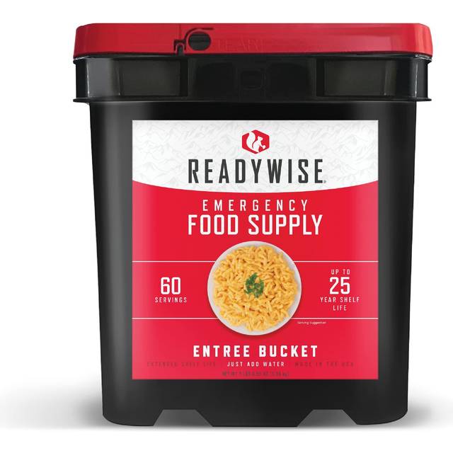 ReadyWise, 60 Servings, Lunch & Dinner, 13 Different Recipies, Grab & Go, Freeze Dried, 25 Years Shelf Life, Emergency Food, 7 Days Food For 1 Person