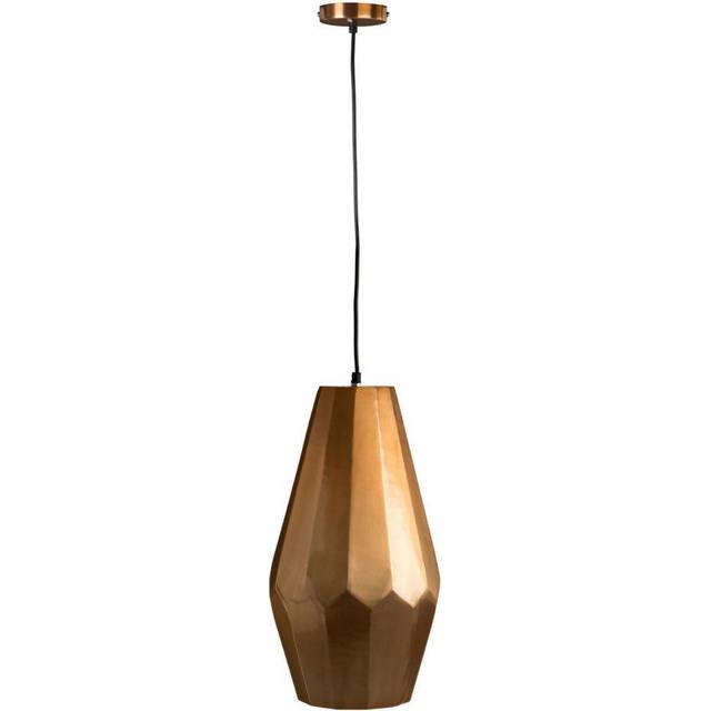 Interiors by Premier Aluminum Copper Finish Large Pendant Light, Ceiling Pendant Light for Dining Room, Lounge - Gold - One Size