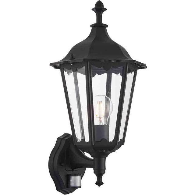 Endon 76548 Burford 1 Light Wall Light Outdoor Matt Black