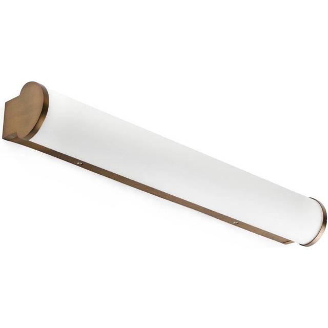 Faro DANUBIO - Integrated LED Bathroom Over Mirror Light Bronze, 2700K, IP44