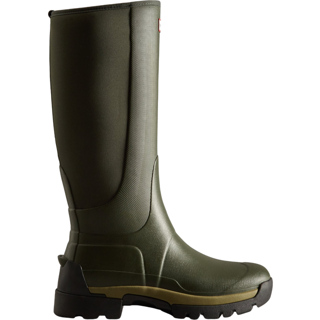 Hunter mens boots field balmoral hybrid tall slip-on calf length synthetic