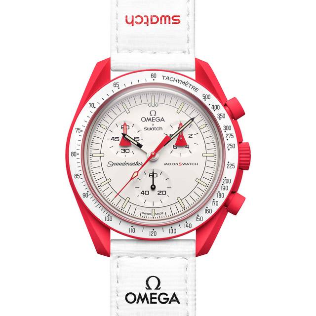 Swatch x Omega Bioceramic Moonswatch Mission to Mars