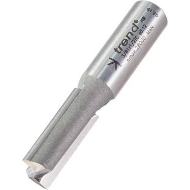 3/81X1/2TC 3/81 x 1/2 Shank tct Two Flute Cutter 12.7 x 32mm Router Bit - Trend