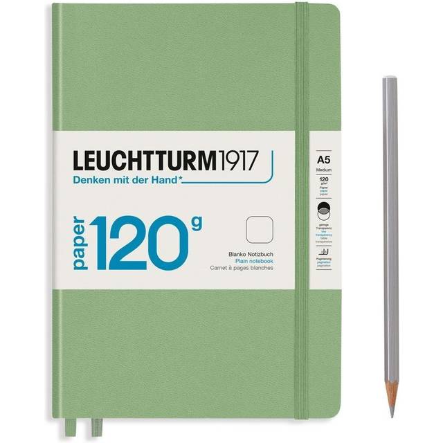Notebook A5 120g Plain Sage