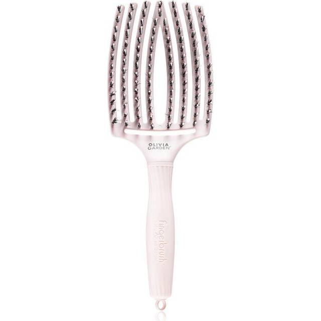 Olivia Garden Fingerbrush Combo Pastel Pink Large