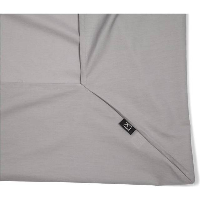 KL Kuvertlakan Percale Ljusgrå 140x200