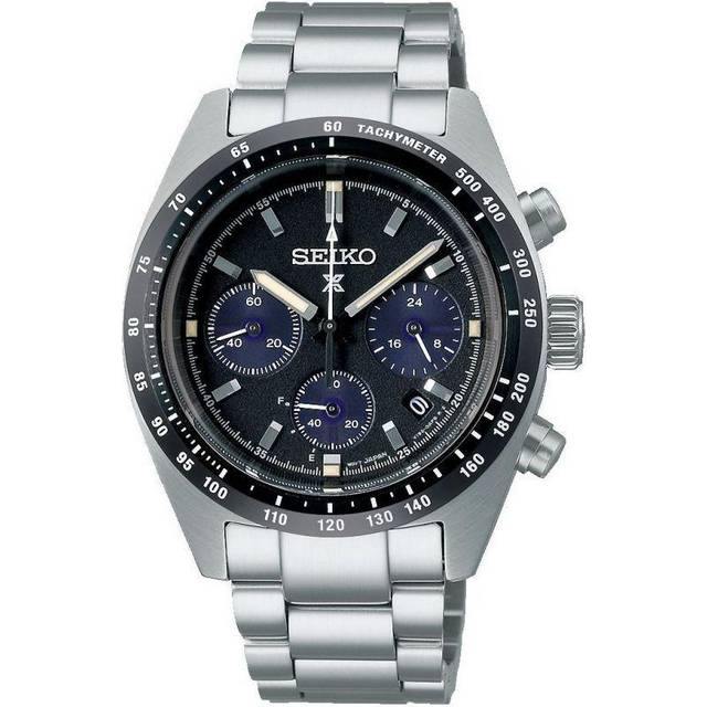 Seiko Prospex Speedtimer Solar SSC819P1 - Herr - 39 mm - Analogt - Quartz - Safirglas - Black (20 mm)