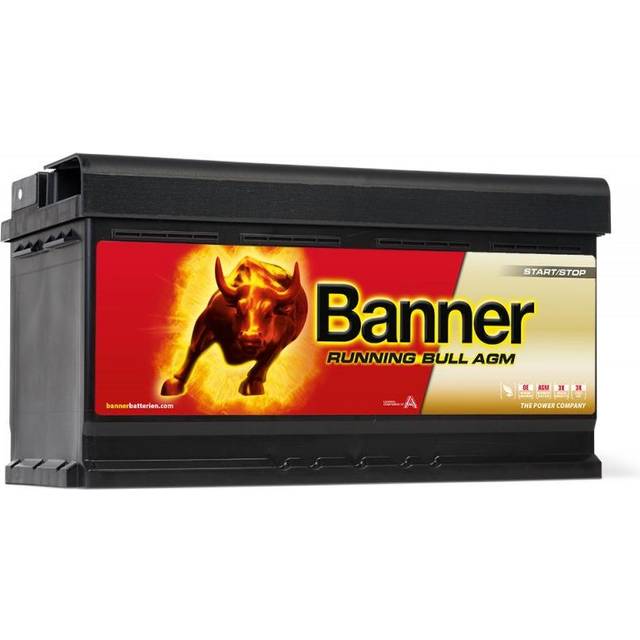 019 agm banner running bull leakproof car battery (59201)