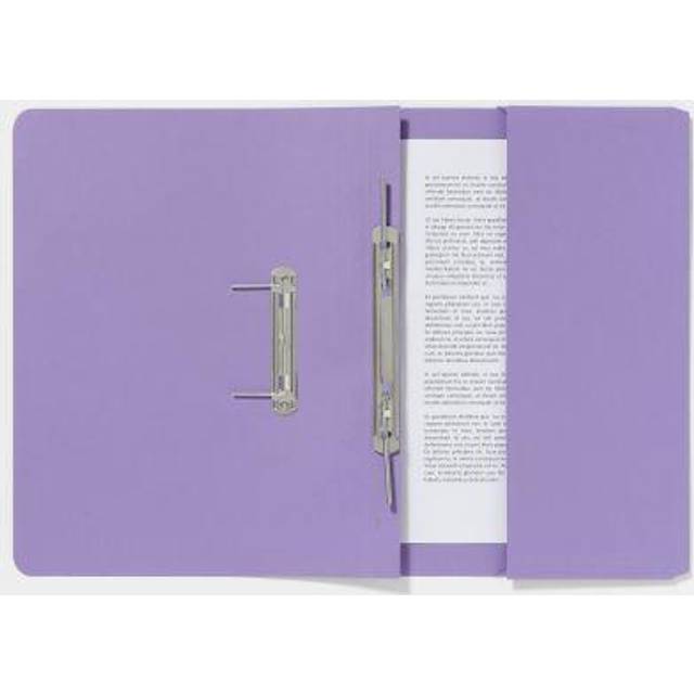 Exacompta Guildhall Pocket Spiral File 285gsm Mauve (25 Pack)