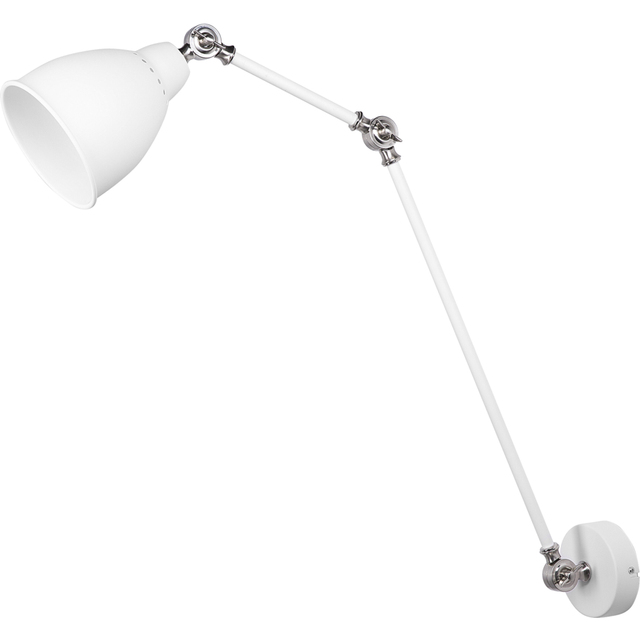 Wall Lamp MISSISSIPPI Adjustable Metal White