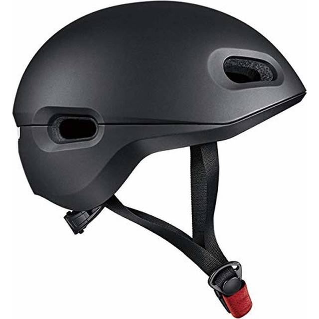 Xiaomi Commuter Helmet Svart M Lättviktsdesign Andningsbar Stötsäker med Reflex