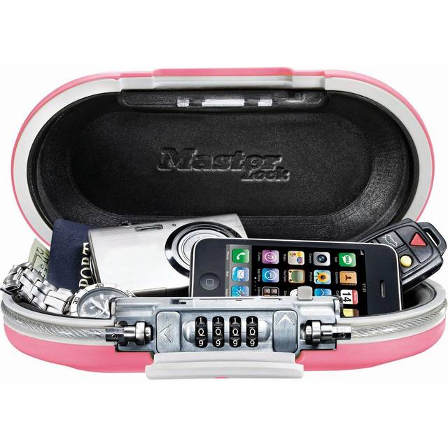 Master Lock 5900DPNK Portable Personal Safe, Pink by Master Lock
