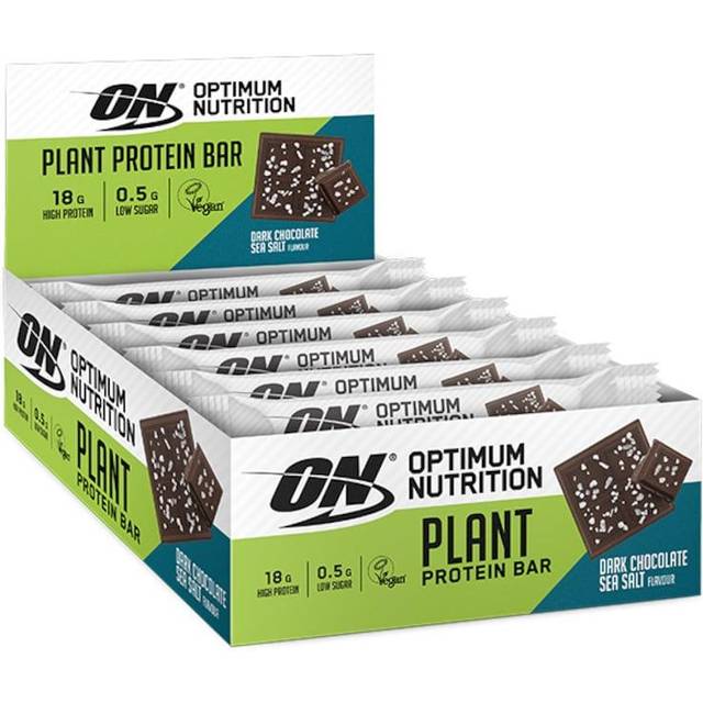 Optimum Nutrition Plant Bar 12x60g Dark Chocolate Sea Salt