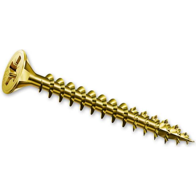 Spax PZ2 Universal Screws 5.0 x 60mm Yellox Coated - Pack of 350