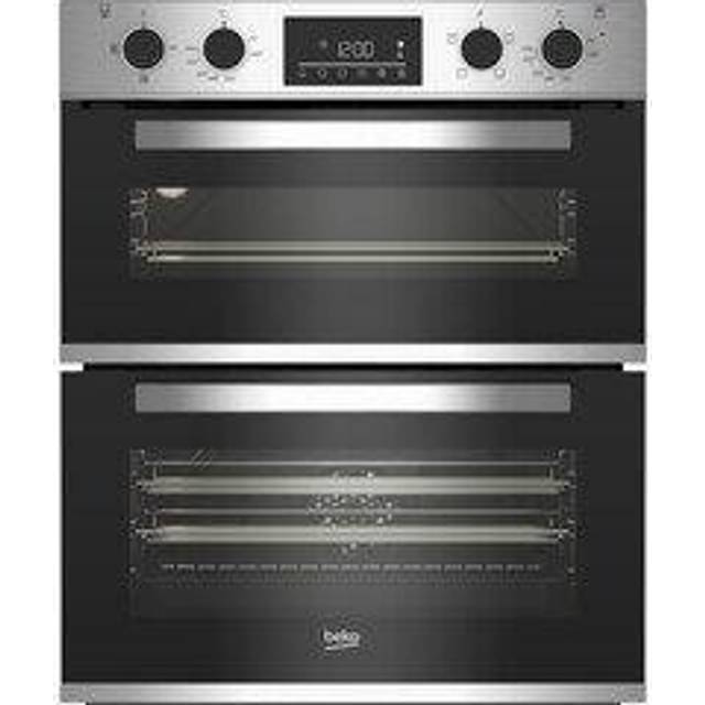 Beko CTFY22309X 59.4cm Built under Electric Double Oven - Stainless Steel