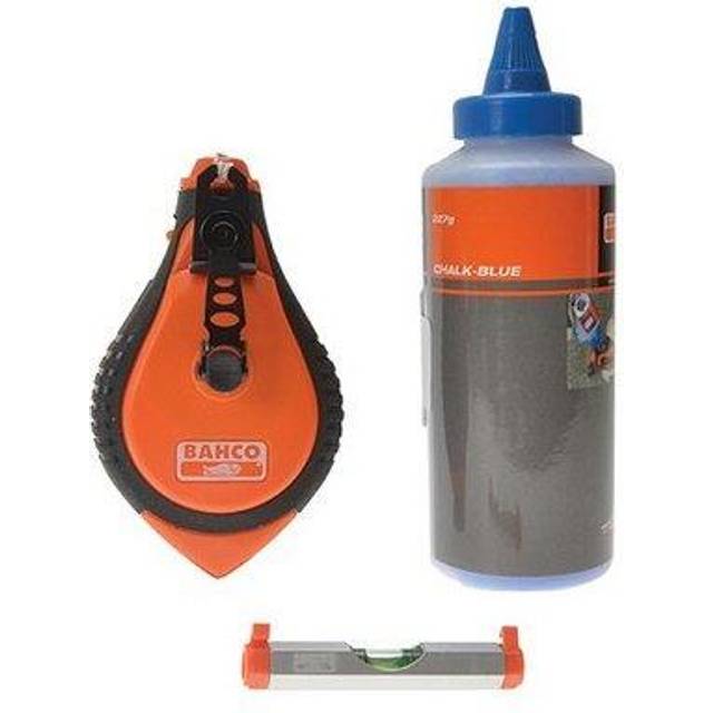 Bahco CL-1221-SET Blue Chalk, Chalk Line, Line Level Set