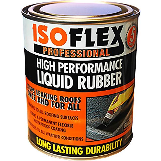 Isoflex Professional High Performance Liquid Rubber - 2.1L - Black