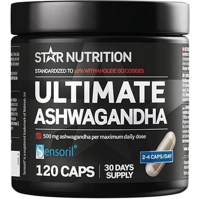 Ultimate Ashwagandha, 120 kapslar, Star Nutrition