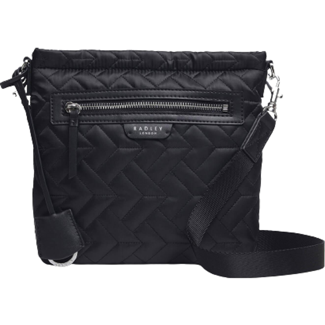 Radley Women's Finsbury Park - Quilt Ziptop Cross Body Bag - Black