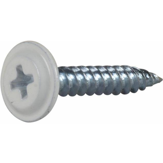 Montageskruv Med Vass Spets 4,2x25mm PH2 Vit 250st Essve