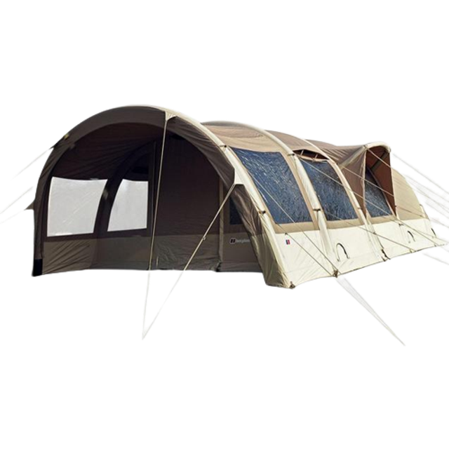 Berghaus Air 6 XL Polycotton Family Tent, Brown
