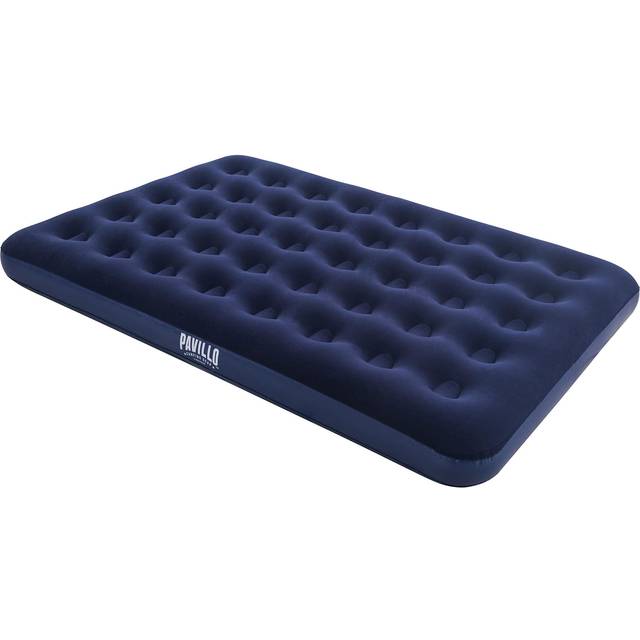 Summit Flocked Airbed Double 191 x 137 x 22cm