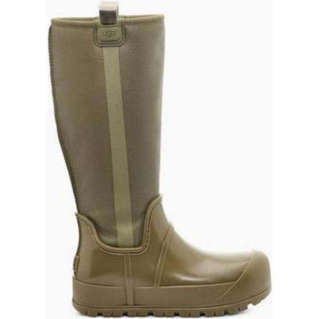 UGG® Raincloud Boot for Women in Brown, Size 4, Leather/Wool - Chestnut