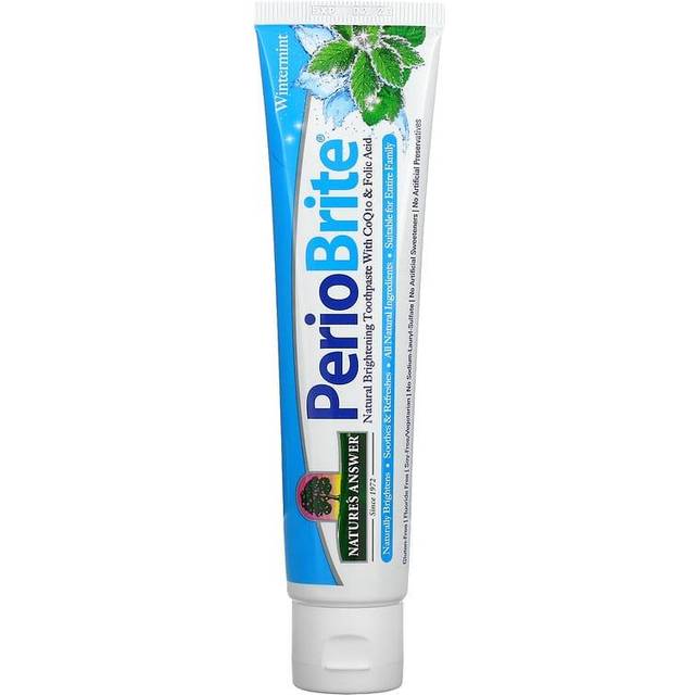 Nature&#39;s Answer PerioBrite Toothpaste Wintermint 4 oz