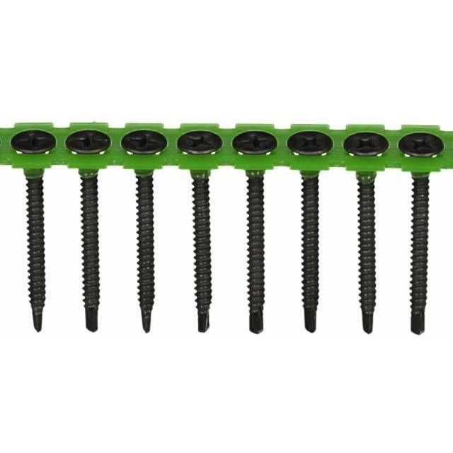 Bandad Gipsskruv Med Borrspets För Stålregel C1 3,5x40mm Stål 1000st Essve