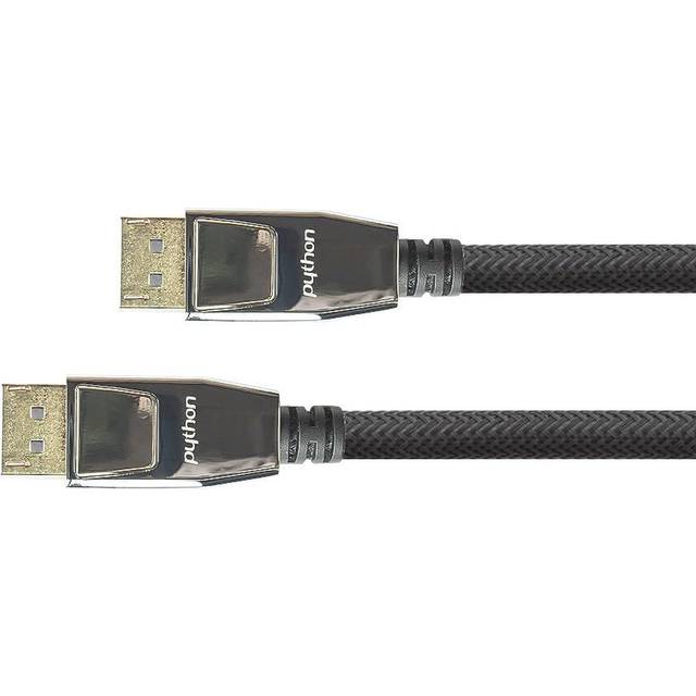 Python Premium DisplayPort 1.2-kabel guldpläterade