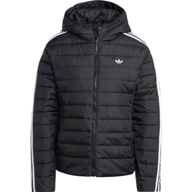 Adidas, Jacka, Dam, S, Premium Slim Hooded Jacket - black (S)