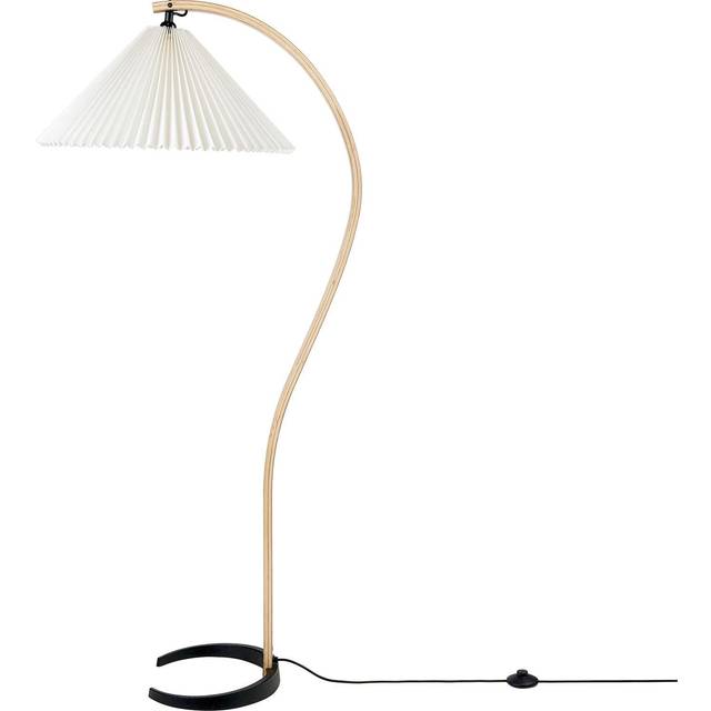 GUBI - Timberline Floor Lamp White/Oak/Birch