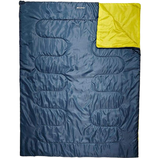 Super Snooze Double Sleeping Bag, Green - One Size