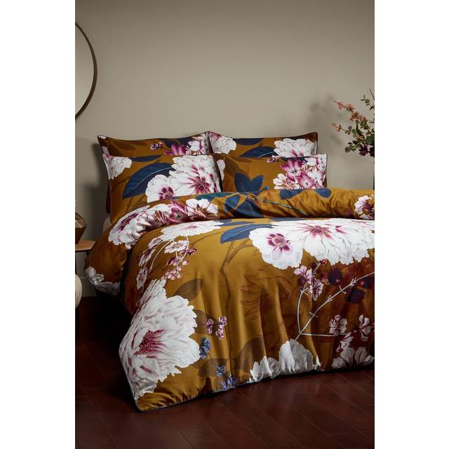 Paoletti Kyoto Single Floral Duvet Cover Set - Multi - 200 x 137 x 1cm