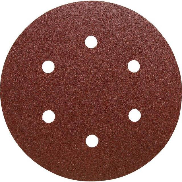 150mm 6 Hole Paper Sanding Discs 150G - Klingspor