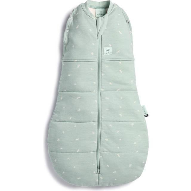 ergoPouch Organic Cocoon Baby Swaddle Sleeping Bag, 2.5 Tog, Sage