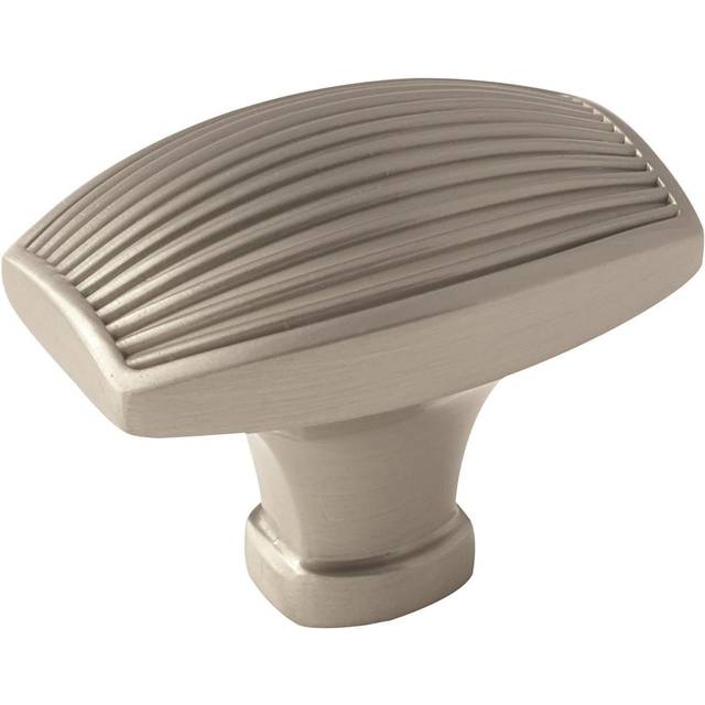 Sea Grass 112 in 38 mm Length Satin Nickel Cabinet Knob