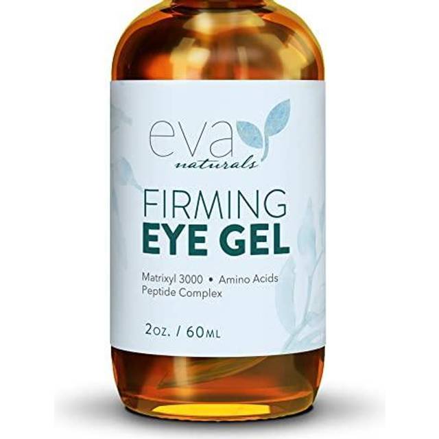 Eye Gel - Larger Size 2 oz Bottle - Best Firming Eye Cream Treatment for Dark Circles, Puffy Eyes, Crow's Feet, Fine Lines & Under Eye Wrinkles by Eva