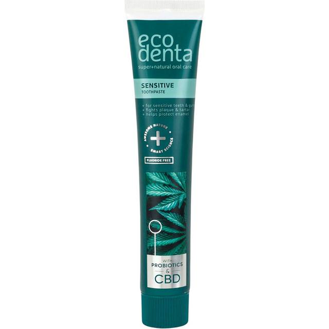 Ecodenta Sensitive CBD Bioaktiv tandkräm med CBD 75 ml