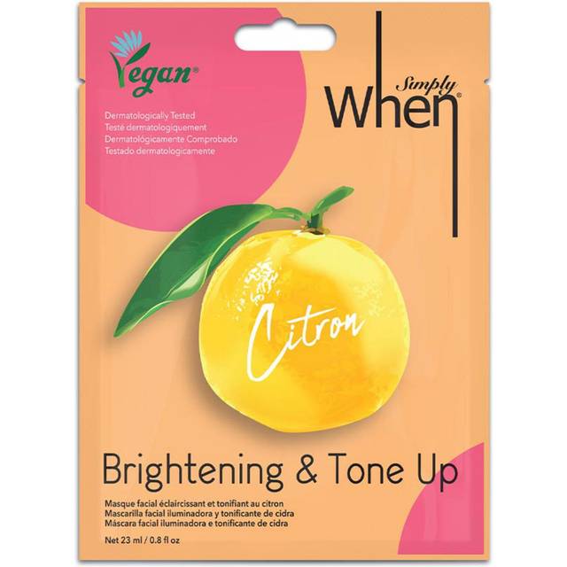 Vegan Citron Brightening & Tone Up Mask
