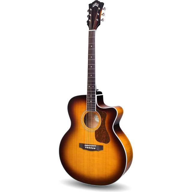 Guild F-250CE Deluxe Jumbo Electro Acoustic Antique Burst