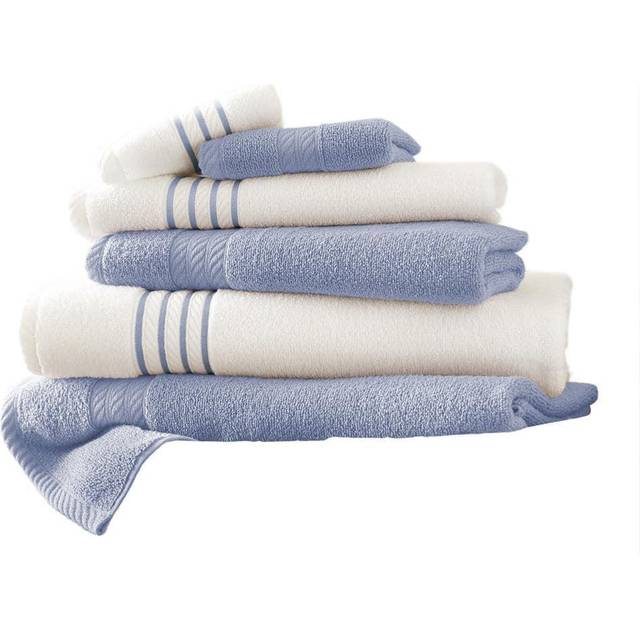Modern Threads 6pc Quick Dry Stripe Towel Set