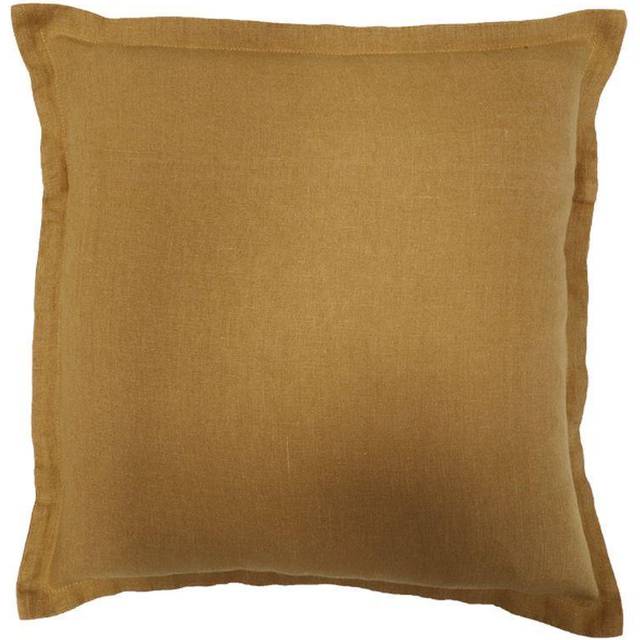 Linné kuddfodral, 45x45, Guld