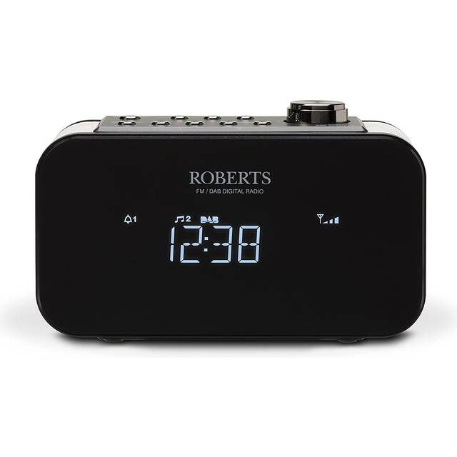 Roberts Ortus 2 DAB/DAB+/FM Alarm Clock Radio in Black