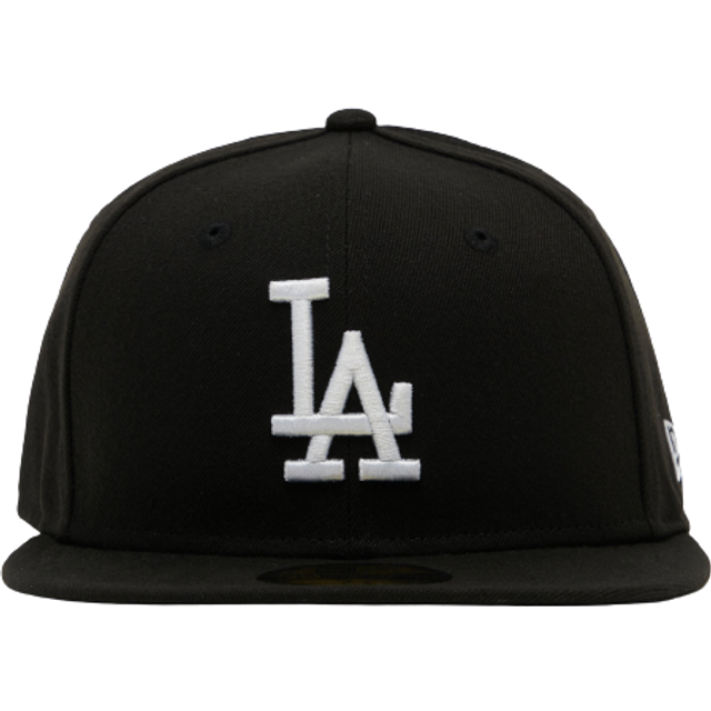 New Era Los Angeles Dodgers 59fifty Cap MLB Basic svart/vit - 7 1/2-60 cm